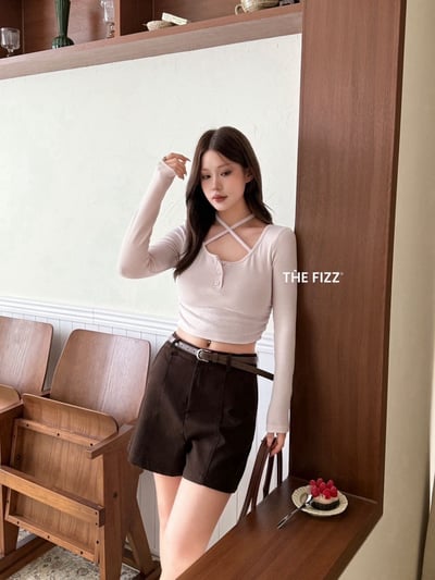 綁帶可拆胸墊Bra Top上衣6