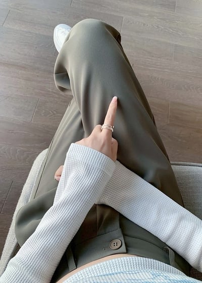 【好評推薦】熱賣質感顯瘦垂感西裝褲長褲10