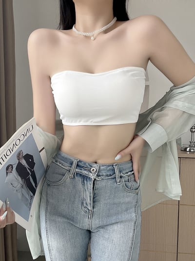 『買一送一』  平口乳膠固定杯防滑胸墊背心2