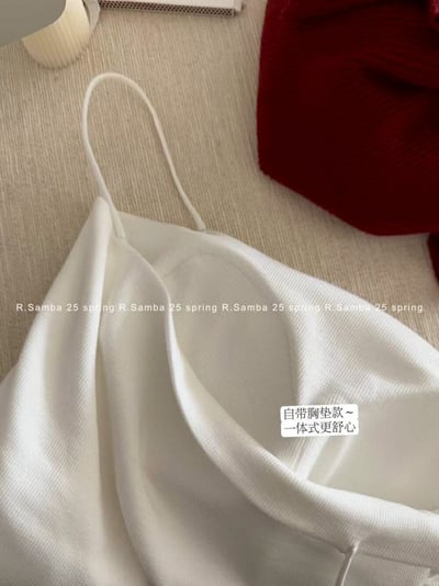 Bra Top 吊帶連身裙長洋裝8