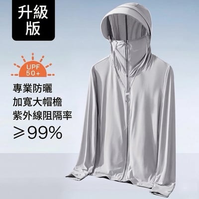 UPF50+ 男女款冰絲涼感防曬外套(經典/升級/大帽簷)2