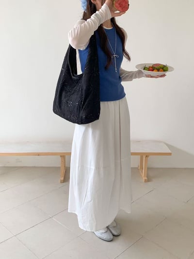 大花刺繡肩背包3