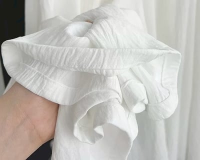 冰絲紗裙皺褶闊腿褲褲子9