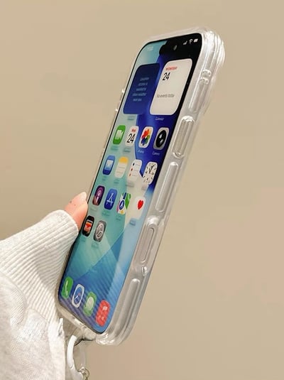 半透磨砂星星防摔手機殼｜iPhone 14-18系列6