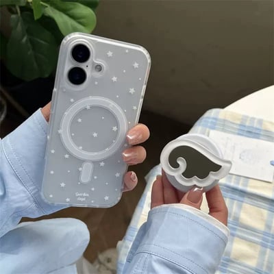 翅膀鏡面磁吸支架手機殼｜iPhone 13-17系列2