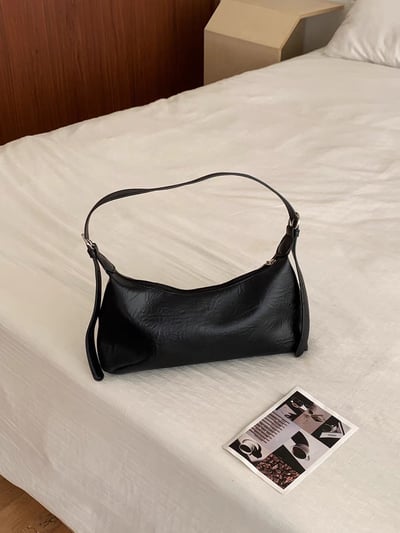質感軟皮百搭手提包肩背包7