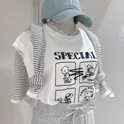 卡通四格背心上衣5