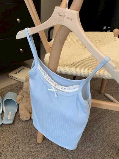 蕾絲蝴蝶結Bra Top吊帶背心15