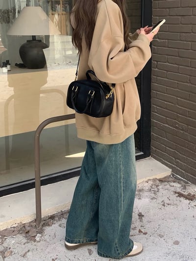 復古美拉德手提肩背斜背郵差包3