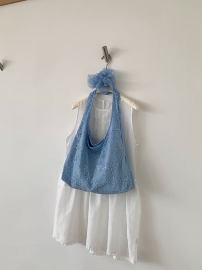 大花刺繡肩背包11