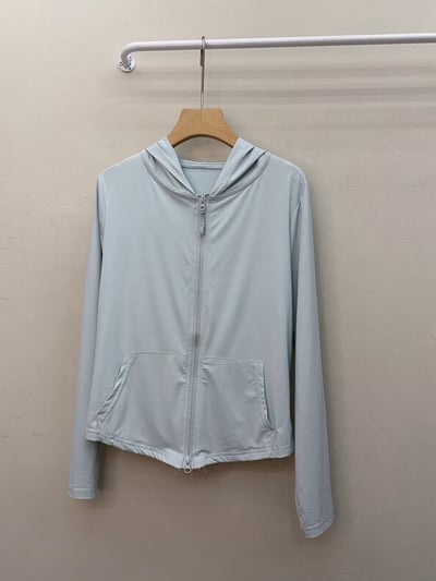 冰絲涼感連帽防曬拉鍊外套10