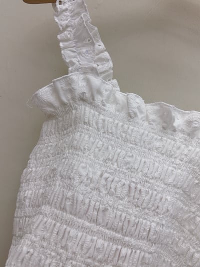彈力吊帶背心＋鏤空刺繡半身裙套裝12