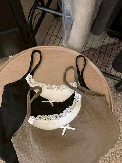 蕾絲蝴蝶結Bra Top吊帶背心14