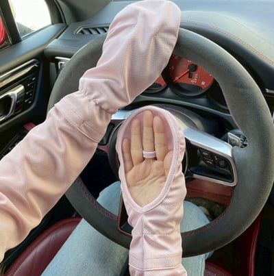 『買一送一』UPF50+護臂防曬袖套｜開車必備5