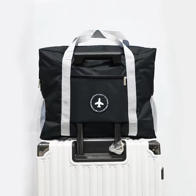『買一送一』可折疊大容量旅行購物袋｜收納旅行兩用包12