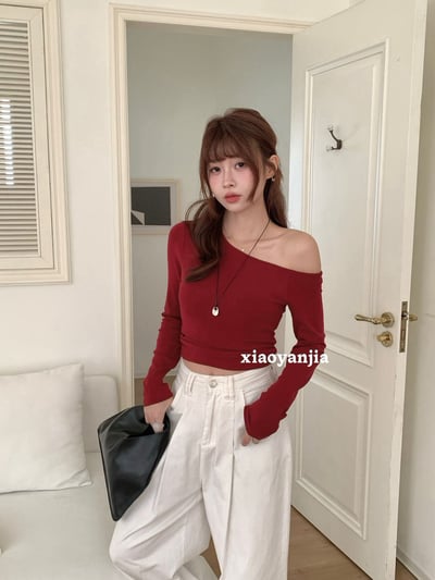 露肩可拆胸墊Bra Top上衣6