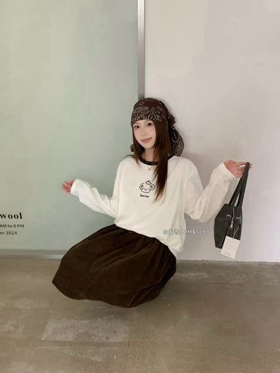 So Cute狗狗磨毛tee上衣6