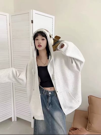 百搭連帽棉質外套3