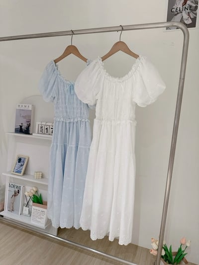 小公主刺繡小花洋裝7