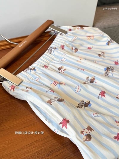 ★7/23-7/31限時優惠★奶油療癒小狗居家服睡衣15