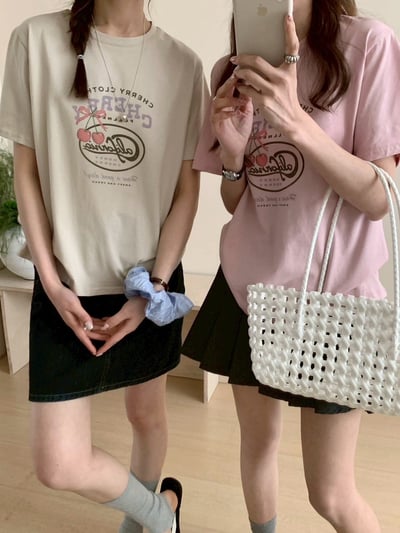 可愛cherryTee上衣T恤7