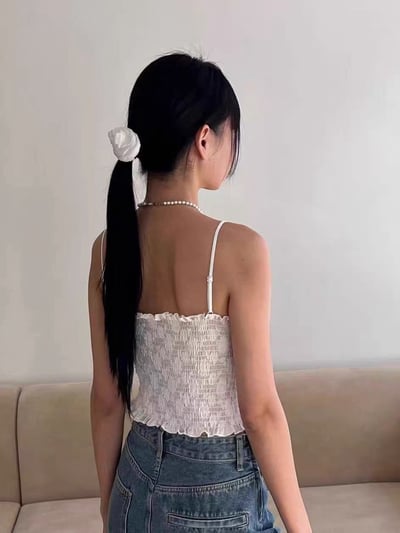 『買一送一』蕾絲美背可調肩帶胸墊背心4