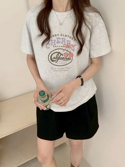 可愛cherryTee上衣T恤5