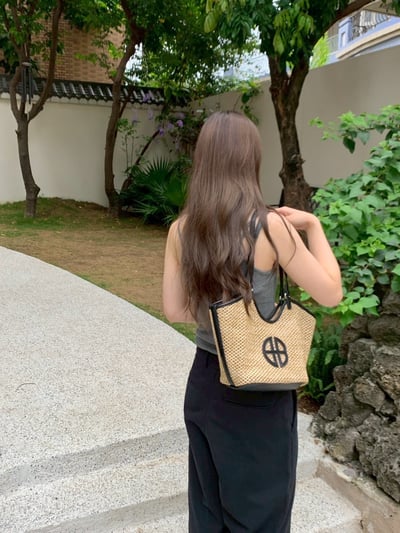 夏日編織包肩背包｜度假旅行必備7