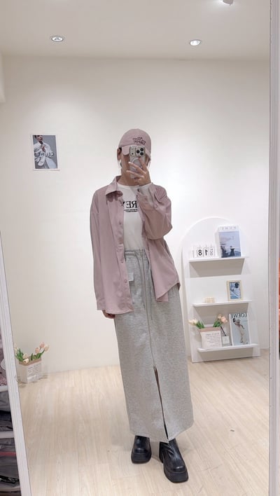 燈芯絨質感襯衫3
