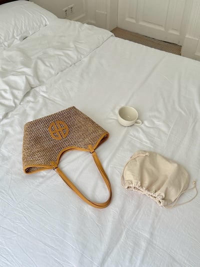 夏日編織包肩背包｜度假旅行必備10