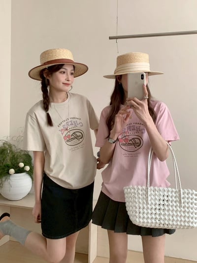 可愛cherryTee上衣T恤1