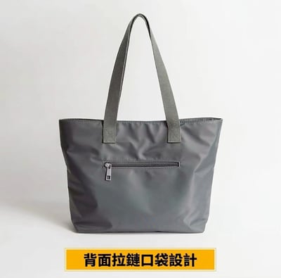 多口袋大容量尼龍托特包上班上課肩背包10