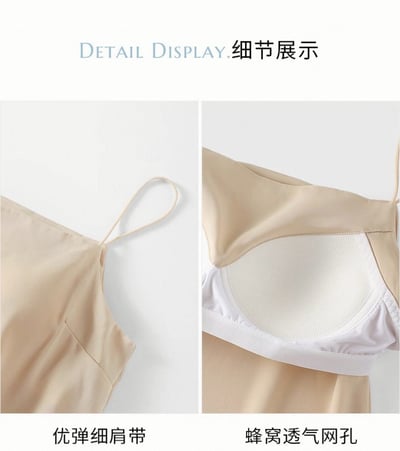 緞面BRA TOP吊帶背心(V領/一字領)14