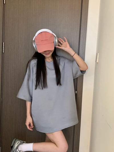 自訂款｜爆款男友風太空棉Tee17