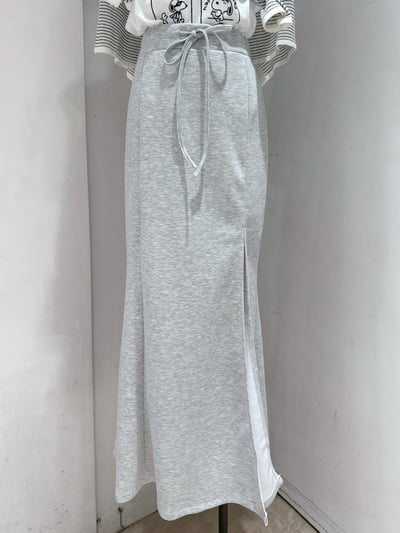 側開衩空氣棉魚尾裙3