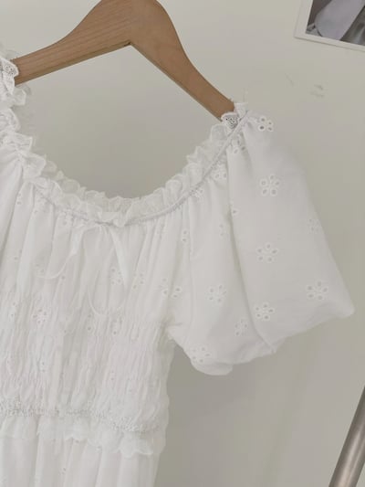 小公主刺繡小花洋裝8