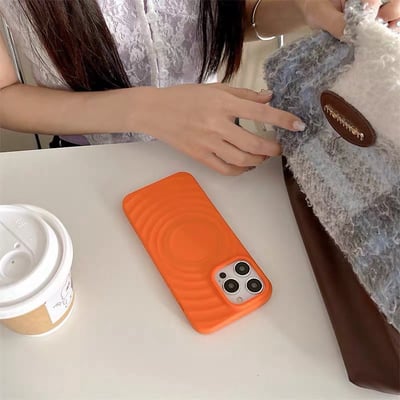 波紋磁吸手機殼｜iPhone 11-17系列7