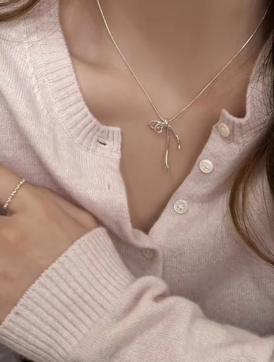 心動時刻｜蝴蝶結項鍊1