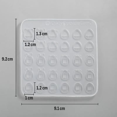 Croccha10種迷你寵物機模具5