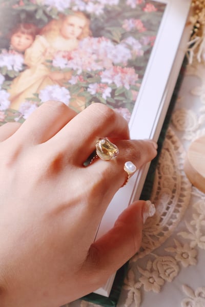 𝐔𝐦𝐢𝐲𝐮♡心珠戒指5