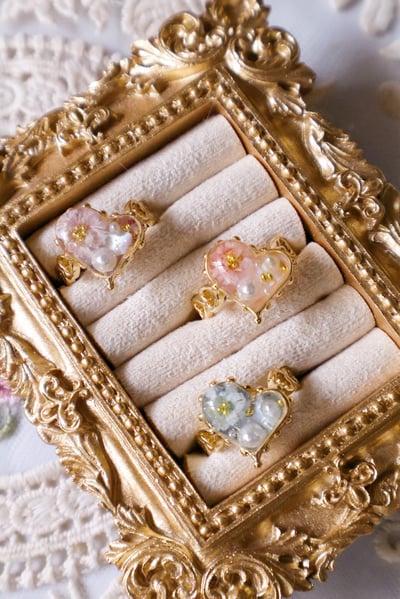 ❁花綻之心戒❁1