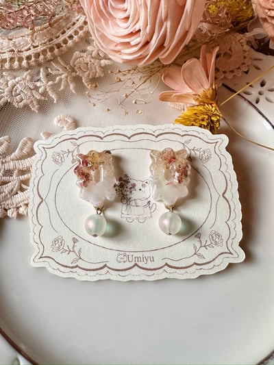 《方波花語耳環》3