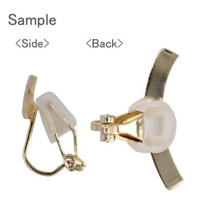 partsclubu長彎月金屬耳夾2