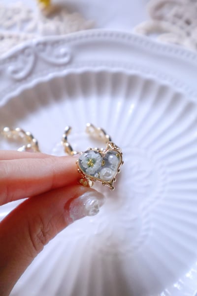 ❁花綻之心戒❁5