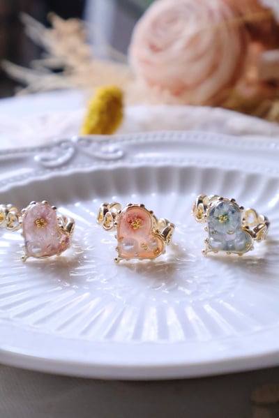 ❁花綻之心戒❁3