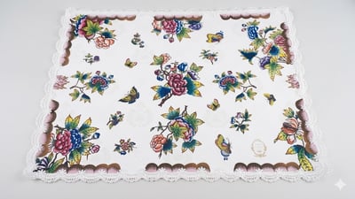 維多利亞蝶語花卉餐墊6