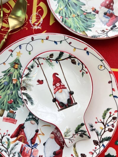 聖誕老公公餐盤3