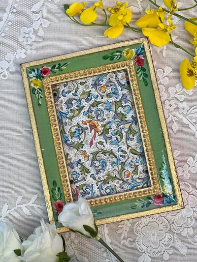 義大利佛羅倫斯手繪相框-小8