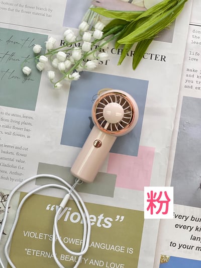 超靜音手持迷小風扇3