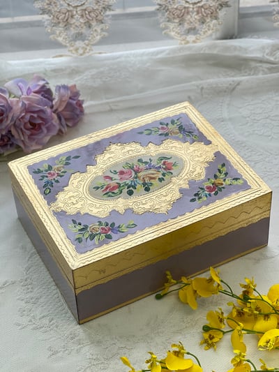 義大利佛羅倫斯手工長方型儲物盒5